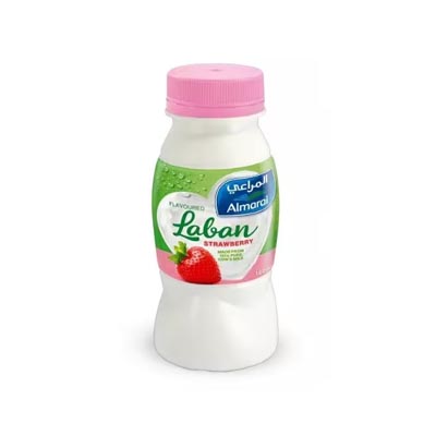 Almarai Fresh Strawberry Flavored Laban 180ml