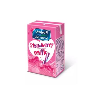 Almarai Long Life Strawberry Flavored Milk 150ml