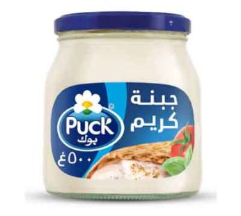 Puck Processed White Cream Analogue Cheese Spread 500g