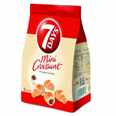 7days Mini Croissant Chocolate 99g