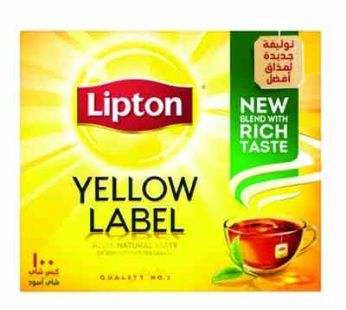 Lipton Yellow Label Black Classic 100 Tea Bags