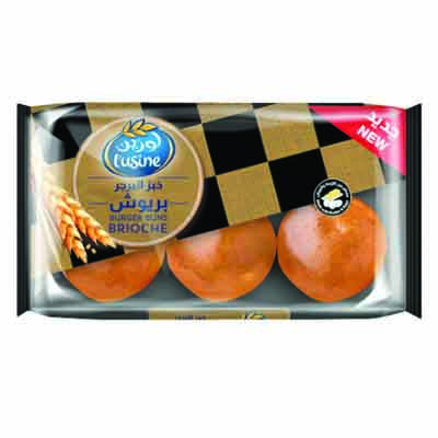 Lusine Burger Buns Brioche 400g