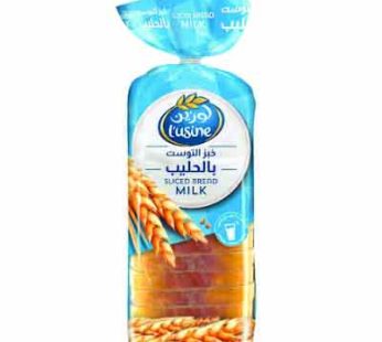 Lusine Sliced Milk Bread 600g